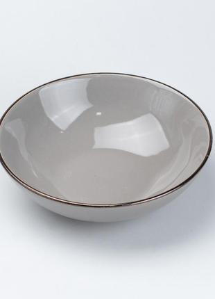 Столовый сервиз тарелок и кружек на 4 персоны керамический чашки 400 мл6 фото