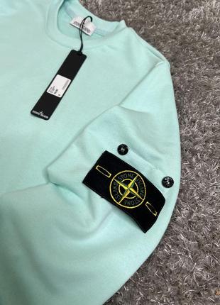 Свитшот стон айленд свитшот stone island stone island кофта stone island свитер толстовка stone island qwe5 фото