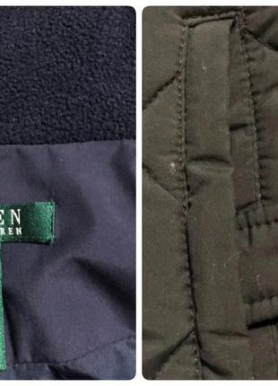 Стеганная, демисезонная куртка, lauren ralph lauren, размер xs8 фото
