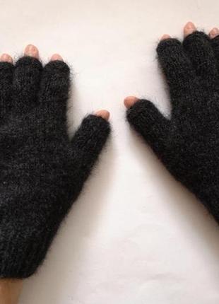 Мужские перчатки для it програмистов альпака1 фото