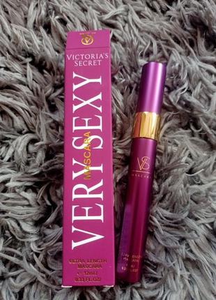 Туш для вій victoria`s secret very sexy ultra lenght mascara 12 ml1 фото