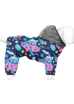 Комбинезон для собак waudog clothes, рисунок "рик и морти 1", s35, в 52-55 см, с 31-36 см