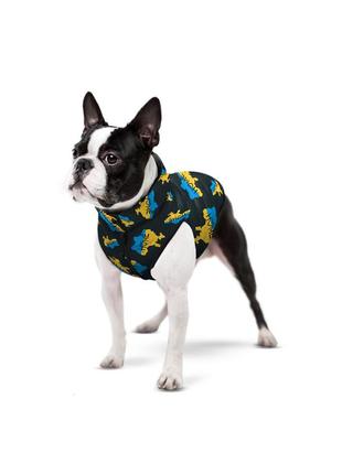 Курточка для собак waudog clothes рисунок "дом", s30, в 58-62 см, с 42-46 см3 фото