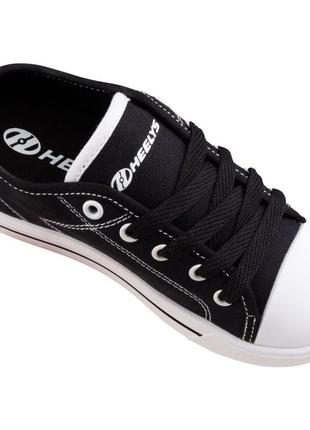 Роликові кросівки heelys x2 classic x2 (he100852) black/white (30)3 фото