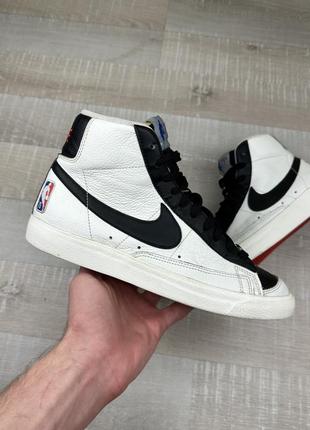 Оригінальні трендові кросівки кеди nike blazer mid retro 77 sb nba