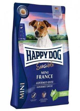 Happy dog (хеппі дог) sensible mini france - сухий беззерновий корм для собак малих порід, 4 кг