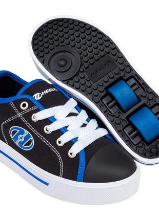 Роликові кросівки heelys x2 classic x2 (he101460) black/white/blue (30)