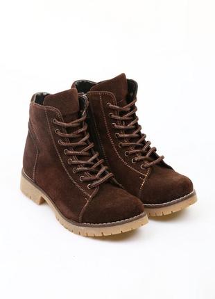 Ботинки viva коричневый (siv-4228-brown)