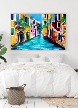Венеция, картина 70x60x2 см4 фото