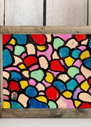 Мозайка, картина 50x40 см