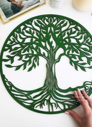 Дерев'яна картина-панно "tree of life"