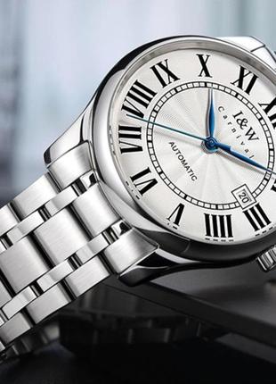 Часы механические carnival vintage new, мужские, металлические часы, японский механизм devce clock