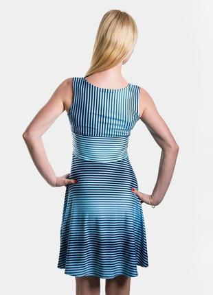 Платье голубой (nls-33003-2-blue)2 фото