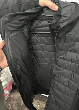 Мембранна куртка чорна level 79 фото