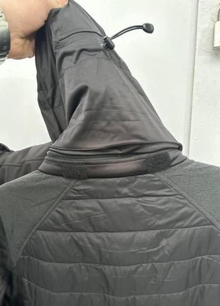 Мембранна куртка чорна level 73 фото