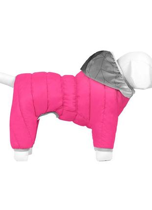 Комбинезон для собак airyvest one, размер m 45 розовый4 фото
