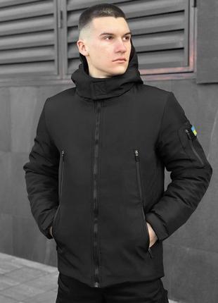 Куртка pobedov winter jacket motive зима чорний