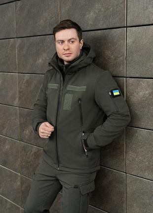 Куртка pobedov motive із липучками хакі4 фото