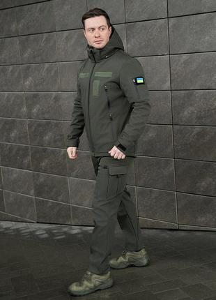 Куртка pobedov motive із липучками хакі7 фото