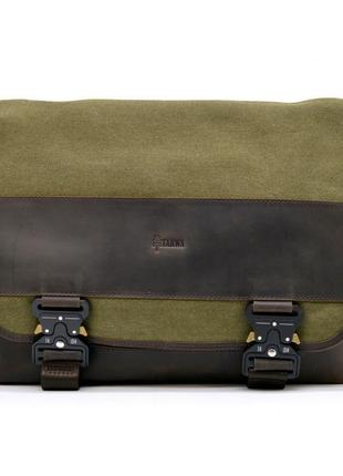 Суперстильная чоловіча сумка-рюкзак через плече rh-1737-4lx бренд tarwa2 фото