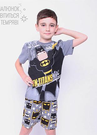 Пижама с шортами "teen titans"1 фото