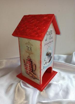 Чайный домик ′приятное чаепитие′, подарок маме, бабушке, учителю1 фото