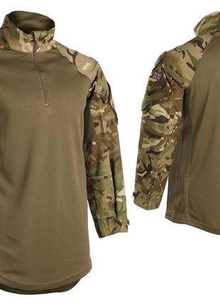 Тактическая боевая рубашка убакс оригинал новая ubacs mtp combat shirt британка  l 180/100 multicam