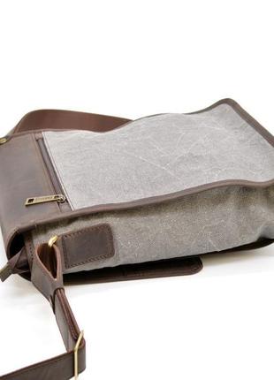 Мессенджер мужской микс ткани канвас и кожи rg-3939-4lx tarwa