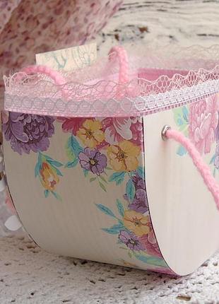 Пасхальные корзинки розовые