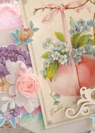 Пасхальные корзинки розовые