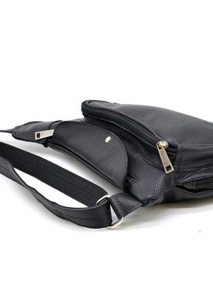 Мини-рюкзак из натуральной кожи на одно плечо fa-3026-3md tarwa6 фото