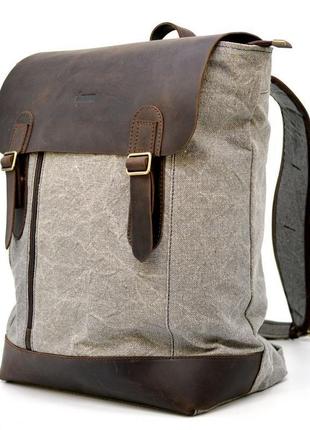 Рюкзак міський, парусина+шкіра rgj-3880-4lx бренду tarwa2 фото