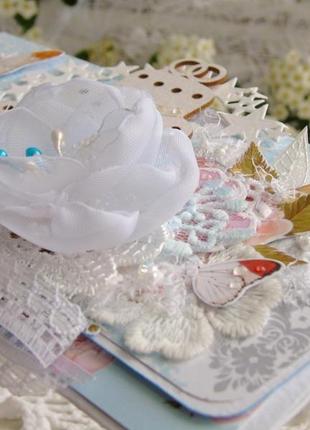 Свадебный конверт с тортиком5 фото