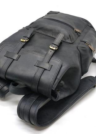 Кожаный городской рюкзак ra-0010-4lx от бренда tarwa5 фото