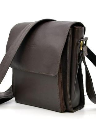 Мужская кожаная сумка через плечо gc-3027-4lx бренда tarwa2 фото