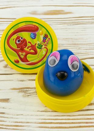 Антистрес жуйка для рук хендгам з аксесуарами 50г (синій)