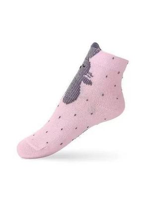 Дитячі шкарпетки з зайчиком на резинці. розмір 18-233 фото