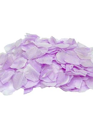 Пелюстки троянд (уп 300шт) бузкові