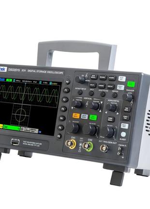 Цифровой осциллограф hantek dso2d15 150мгц с генератором сигналов3 фото