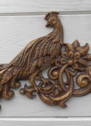 Барельеф: павлин (1050601)