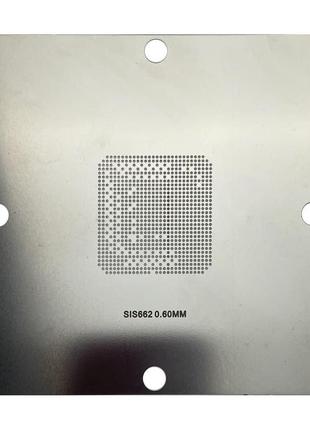 Трафарет bga прямого нагрева sis662 (0.60 mm) 90 x 90 mm