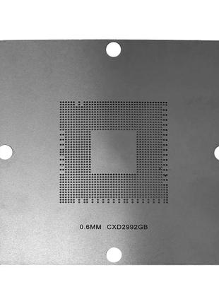 Трафарет bga прямого нагрева cxd2992gb (0.60 mm) 90 x 90 mm