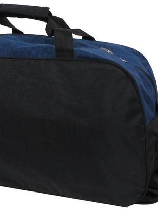 Дорожная сумка на колесах 60x34x28 см wallaby синий (2000002461258)3 фото
