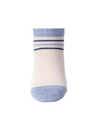 Укорочені дитячі шкарпетки з смужками. розмір 10-122 фото