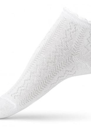 Носки с кружевной вязкой для девочек. размер  20-221 фото