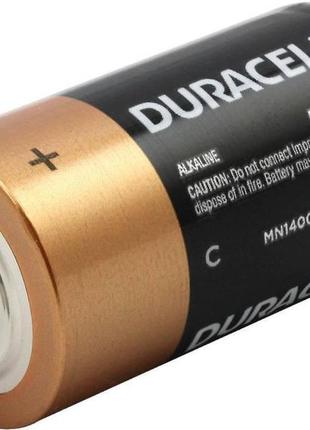 Батарейка duracell mn1400 lr14 c alkaline 1.5v b2 no name5 фото