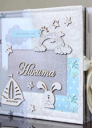 Скрапальбом для малыша , детский фотоальбом