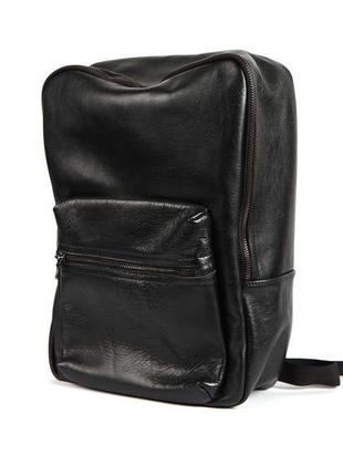 Мужской городской рюкзак из натуральной кожи, кожаный рюкзак на подарок6 фото