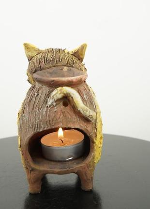 Аромалампа у вигляді кота подарунок любителю котів aroma lamp cat5 фото