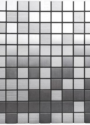 Самоклейна алюмінієва плитка 30х30х0,3 см sticker wall (2000002720874)